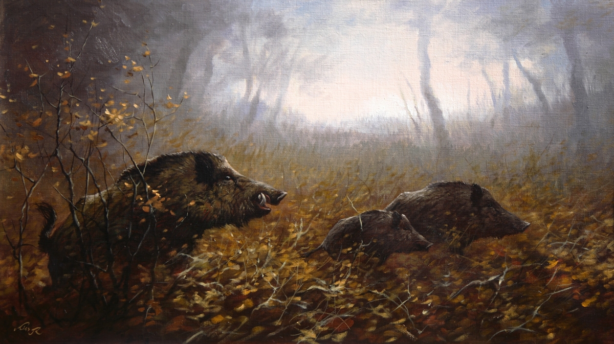 80x140cm. Oil, Canvas. Sold.                                              