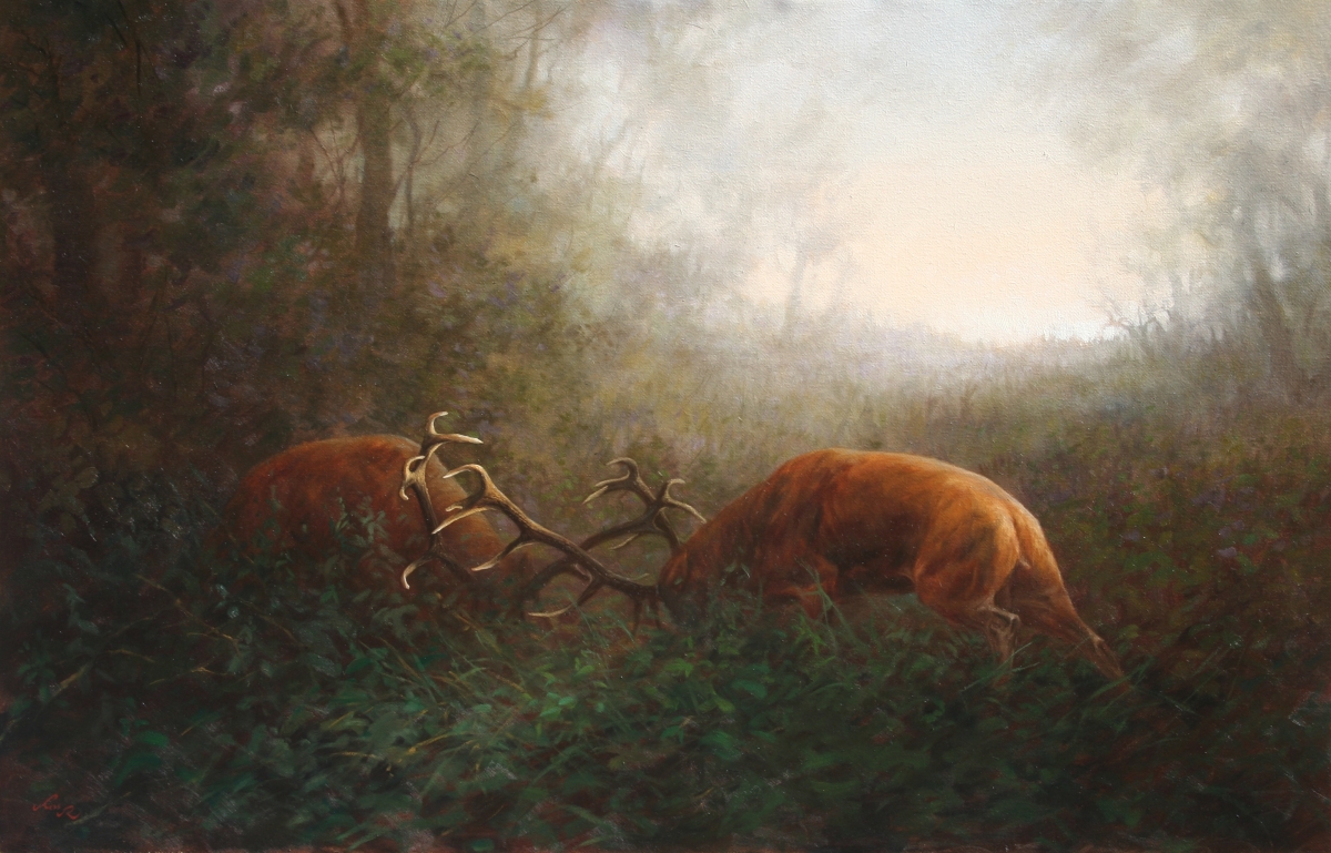 100x150cm. Oil, Canvas. Sold.                                              