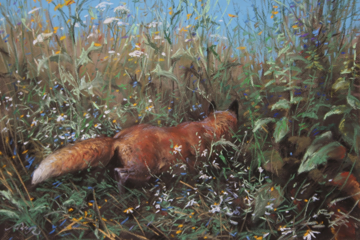 42x62cm Pastel                                              