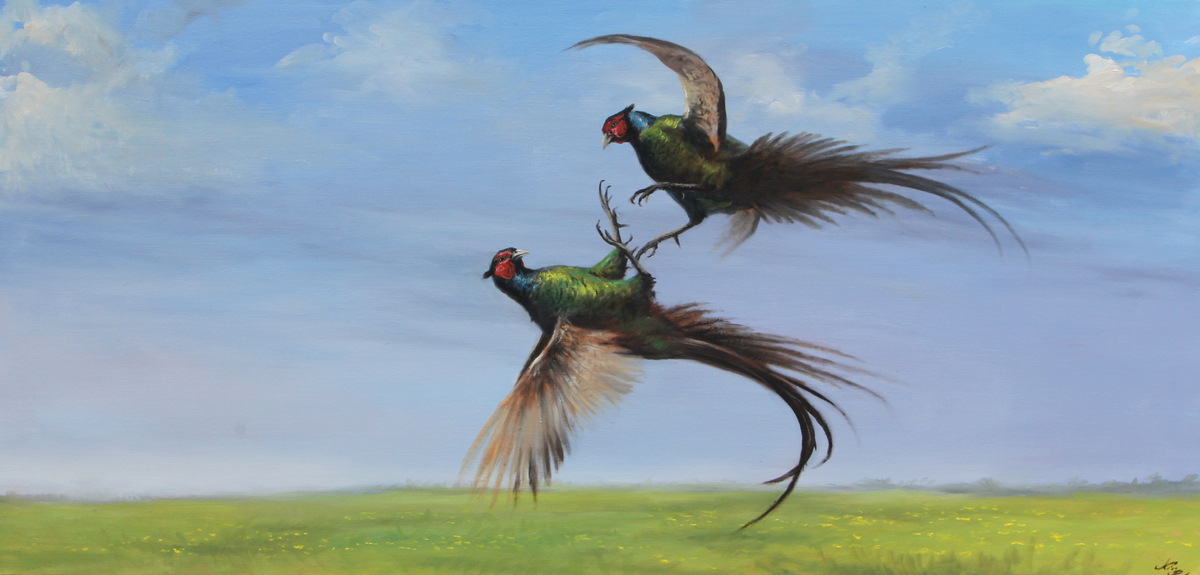 92X180cm Oil, Canvas            